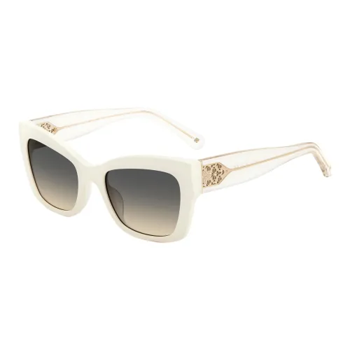 Kate Spade Acetate Irregular Shape Sunglasses Women's White