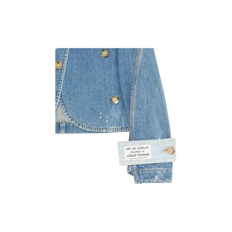 Gallery Dept. X Lanvin Women's Double-Breasted Denim Jacket-3