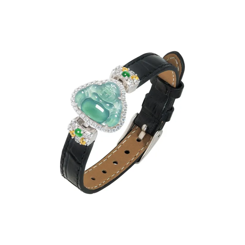 YUANYUXIANG Ice Type Jadeite Bracelets Women's-0