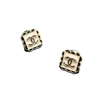 CHANEL   Stud Earrings Women's Pink