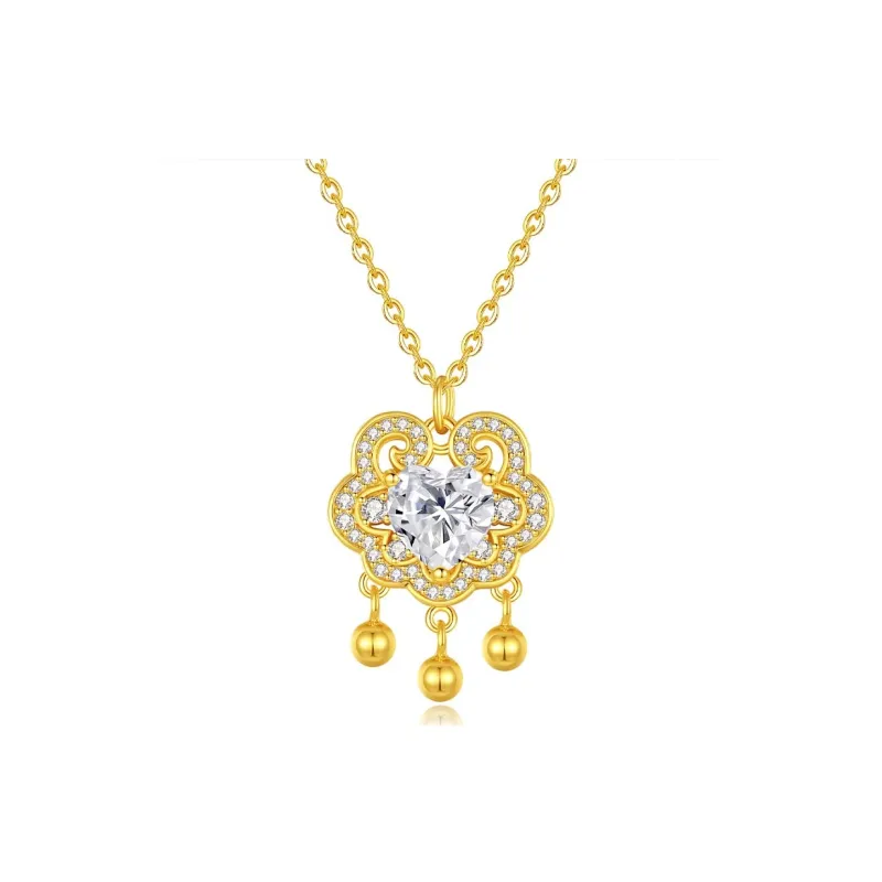 VANA 925 Sterling Silver Zircon Necklaces Women's-4