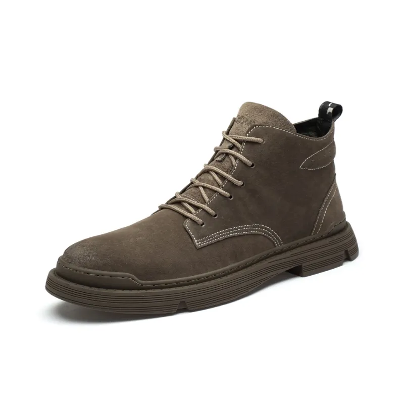 Qiandongmeili Ankle Boots Men's-15