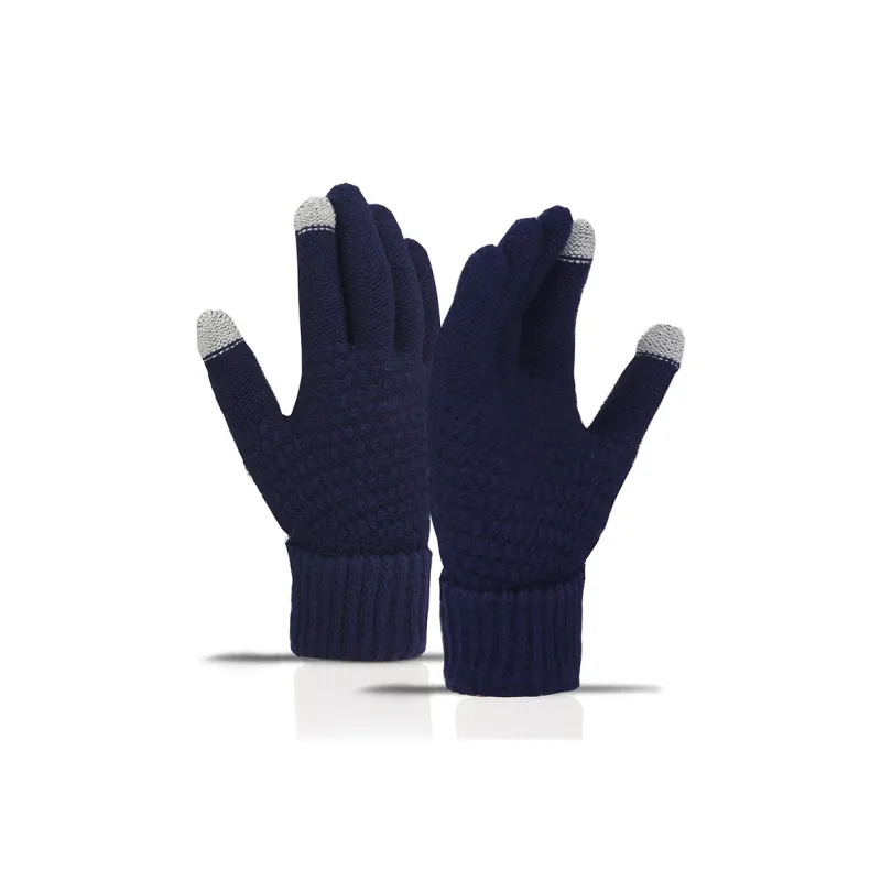Ai Jiawei Faux Cashmere Knit Gloves Unisex-2