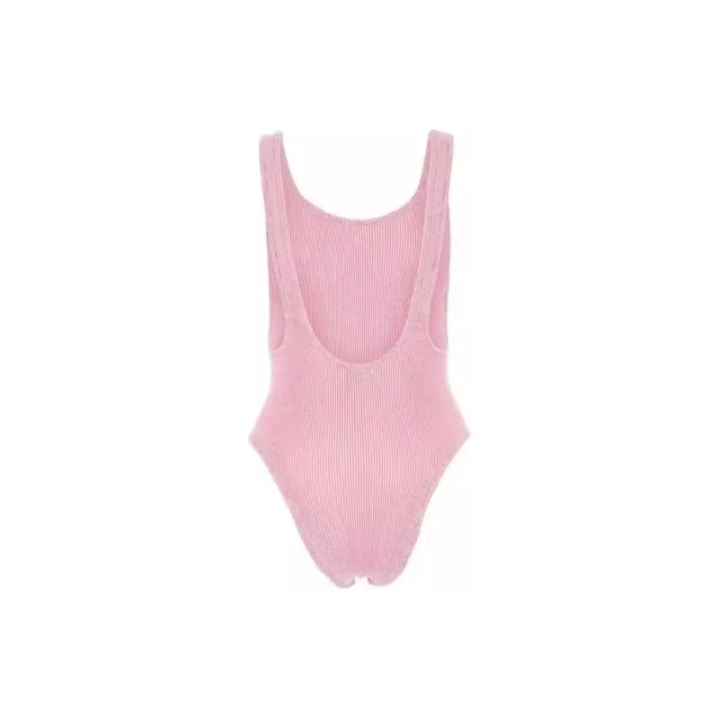 REINA OLGA Ruby Stretch Design Sleeveless Swimsuit-1