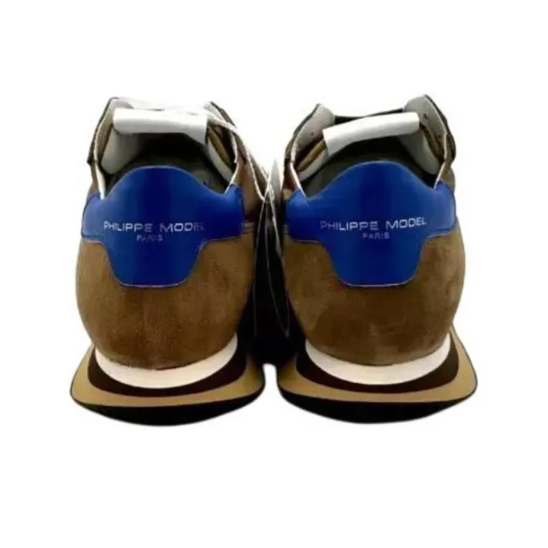 PHILIPPE MODEL Tropez Low Top Casual Shoes Men's Brown-3