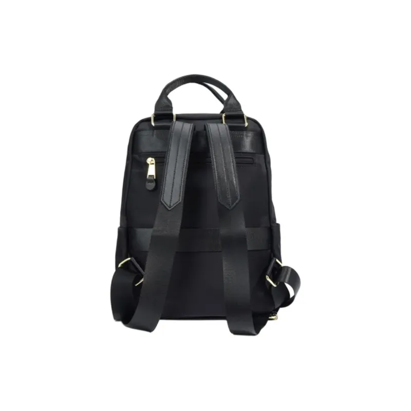 NIUMJ Top Grain Cow Leather Backpack Regular Women's Multicolor-3
