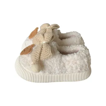SHIGUDE Home Slippers Women's White