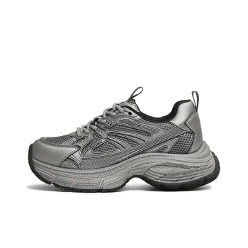 Tata Anti Slip And Wear Resistant Height Increasing Low Top Chunky Sneakers Women's