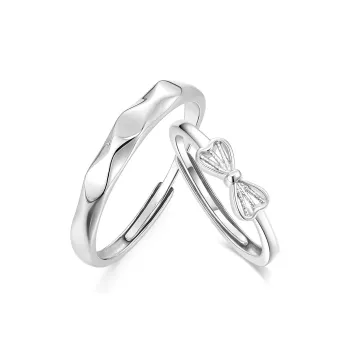 KADER 925 Sterling Silver Rings Unisex Silver