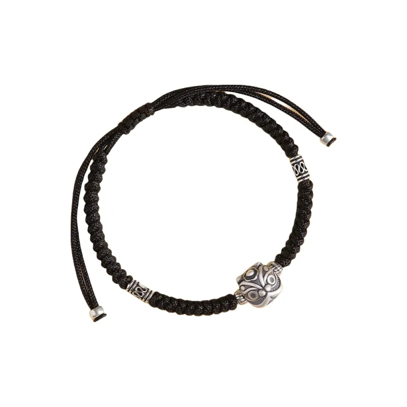 DONGFANGJIE 999 Fine Silver Hand Lanyards Unisex-2