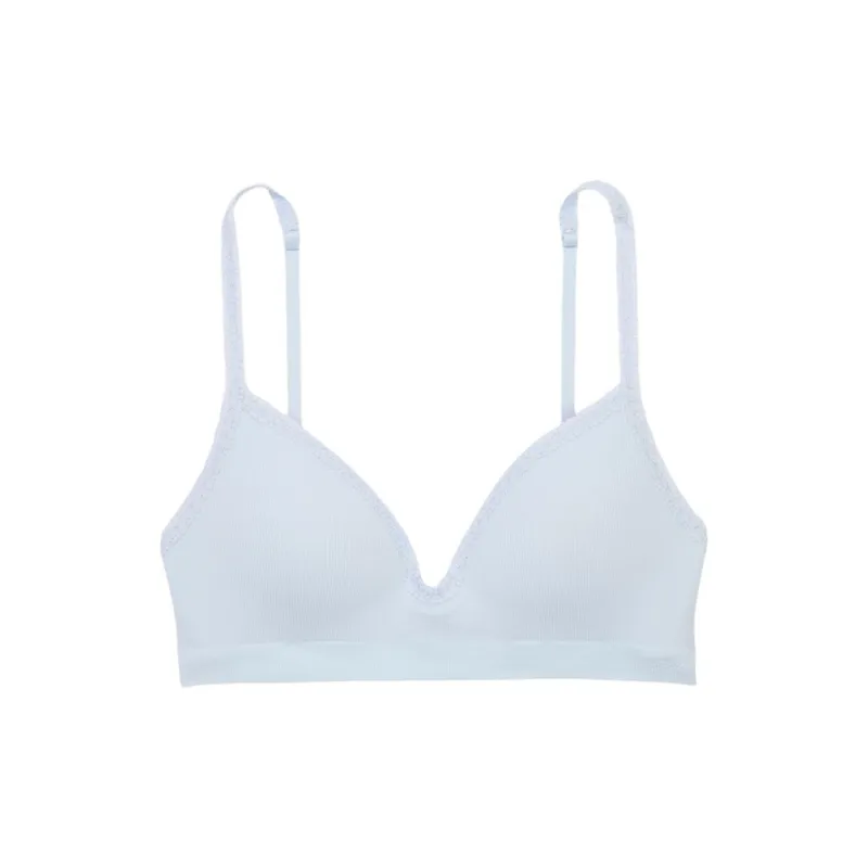 Victoria's Secret BRALETTES PINK Bra Women's Light Blue-0