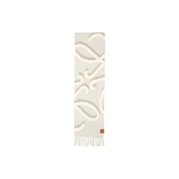LOEWE Knit Scarves Women's Gray