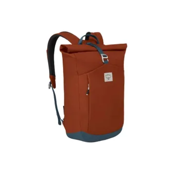 OSPREY Recycled Polyester Backpack Unisex Brick Red