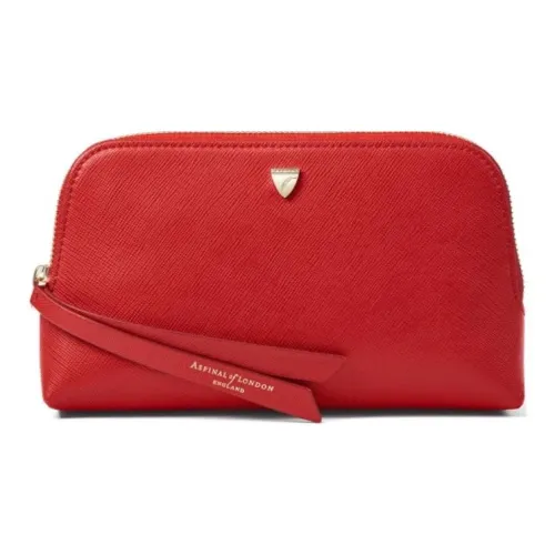 Bum Bags & Belt Bags Calfskin Makeup Bag Mini Women's Starfire Red/Marine Blue
