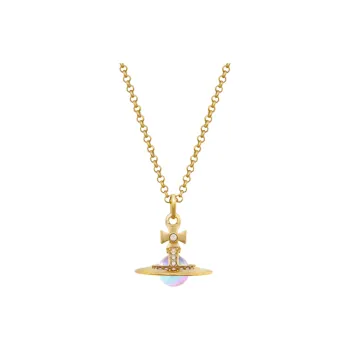 Vivienne Westwood Brass Aurora Ball Pendant Necklace Women's Gold/Aurora