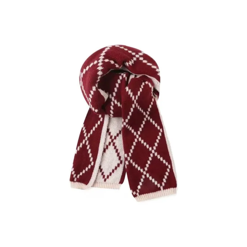 JKEM Knit Scarves Unisex-22