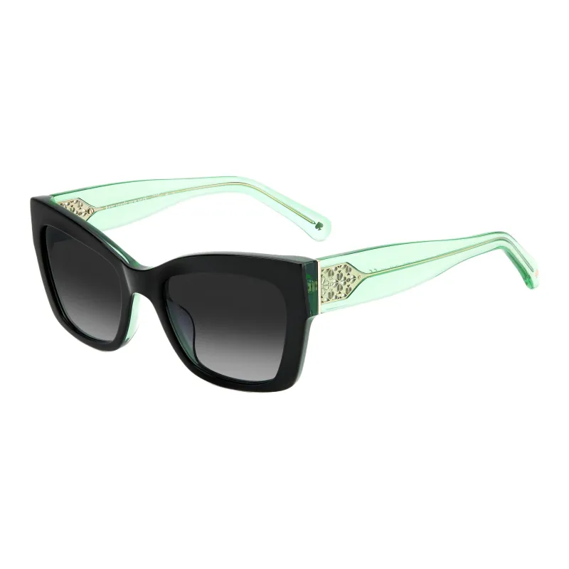 Kate Spade Acetate Irregular Shape Sunglasses Women's Green-1