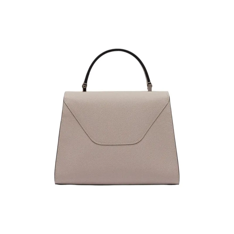 Valextra Iside Cow Leather One Shoulder Handbags Medium Size Women's Nude Pink-1
