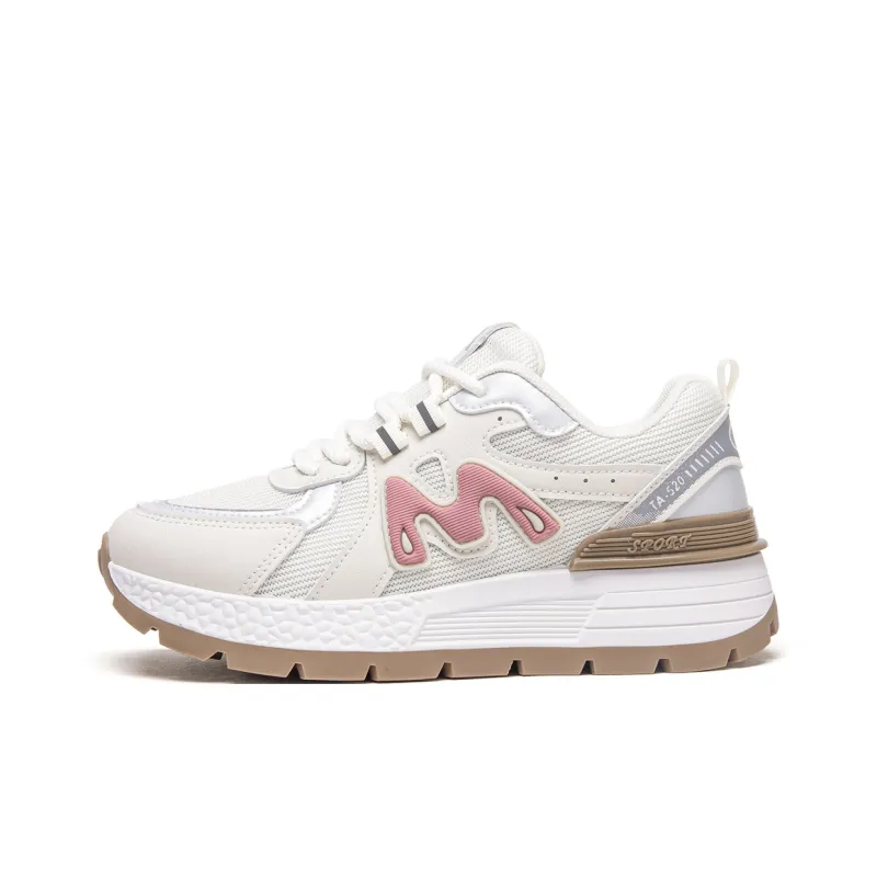 MIIRACER Height Increasing, Lightweight, Breathable, Slip Resistant Low Top Casual Shoes Women's-6
