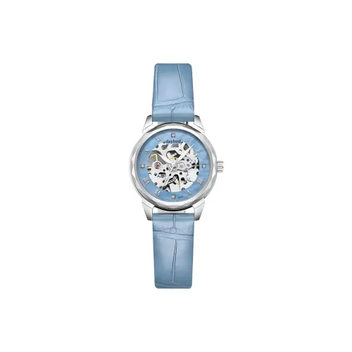 DAYBIRD Automatic Mechanical Movement Watch Women's Watch Cut-Out Dial