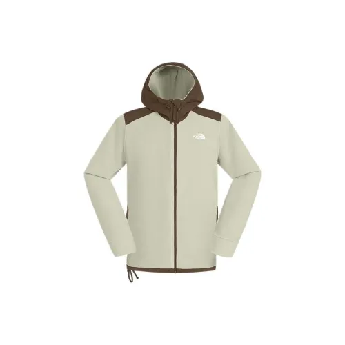 THE NORTH FACE Velvet feel Coat Men's Brown Green