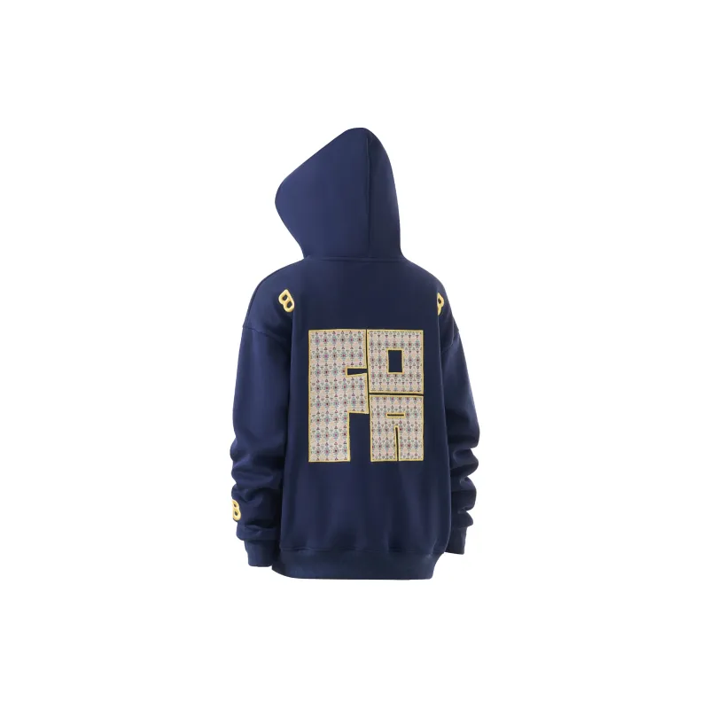 FOASIS Sweatshirt Unisex Navy Blue-2