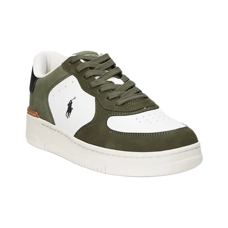 Polo Ralph Lauren Court Low-Top Skateboard Shoes Men's Green-2