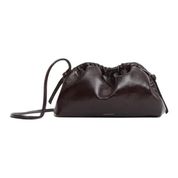 MANSUR GAVRIEL Lambskin Cloud Bag Clutch Shoulder Bag Mini Women's Eggplant Purple