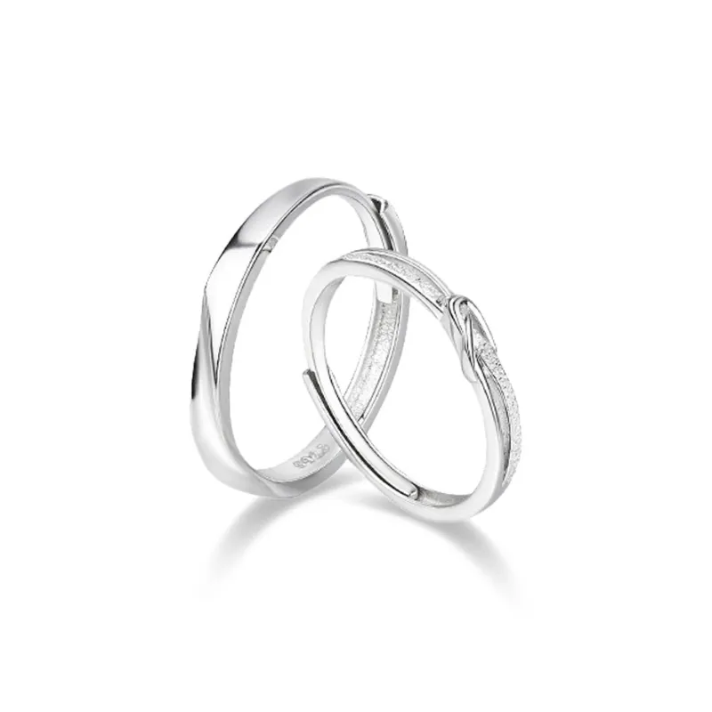 WANLIACC S999 Fine Silver Rings Unisex-0