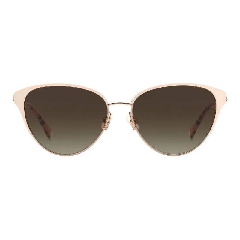 Kate Spade Metal Irregular Shape Sunglasses Women's Red-1