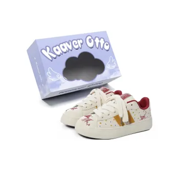 KAAVER OTTO Low Top Skateboard Shoes Women's Mauve
