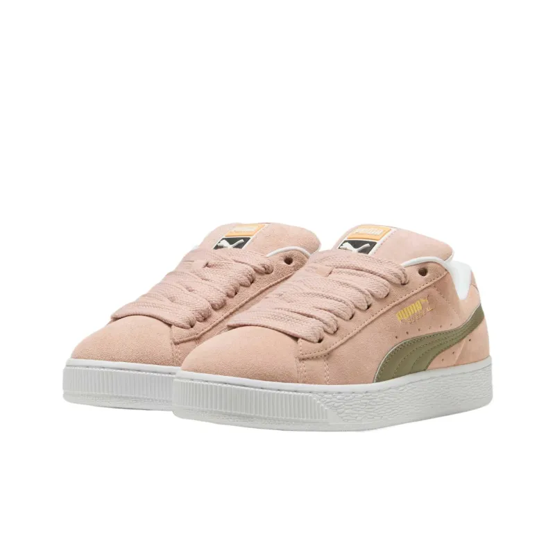 PUMA Slip Resistant, Abrasion Resistant, Lightweight Low Top Skateboard Shoes Unisex Pink-2