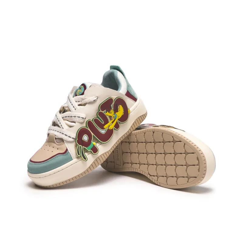 Disney x Hotwind CNY New Year Limited Collection Abrasion-Resistant Slip-Resistant Low-Top Skateboard Shoes Women's-3