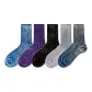 Bright Blue+Purple+Black+Light Gray+Dark Blue[5 Pack]