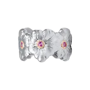 BUCCELLATI 925 Sterling Silver, Gold Plated Rings Women's