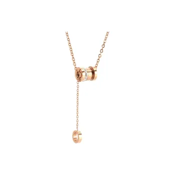CENTURY&KINDLE Titanium Steel Necklaces Women's