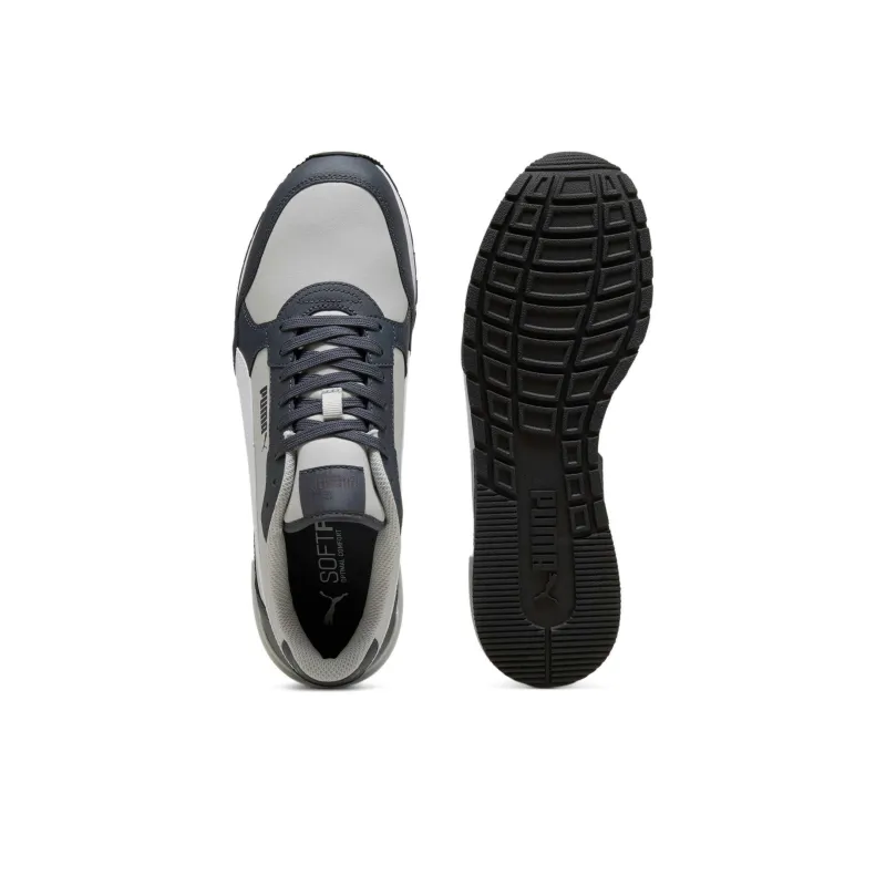 PUMA Lightweight Low Top Casual Shoes Unisex Black Gray Color-3