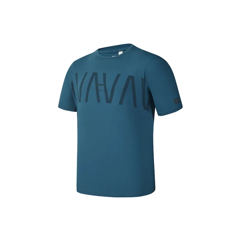 FILA T Shirt Men's Ice Dusty Blue-1