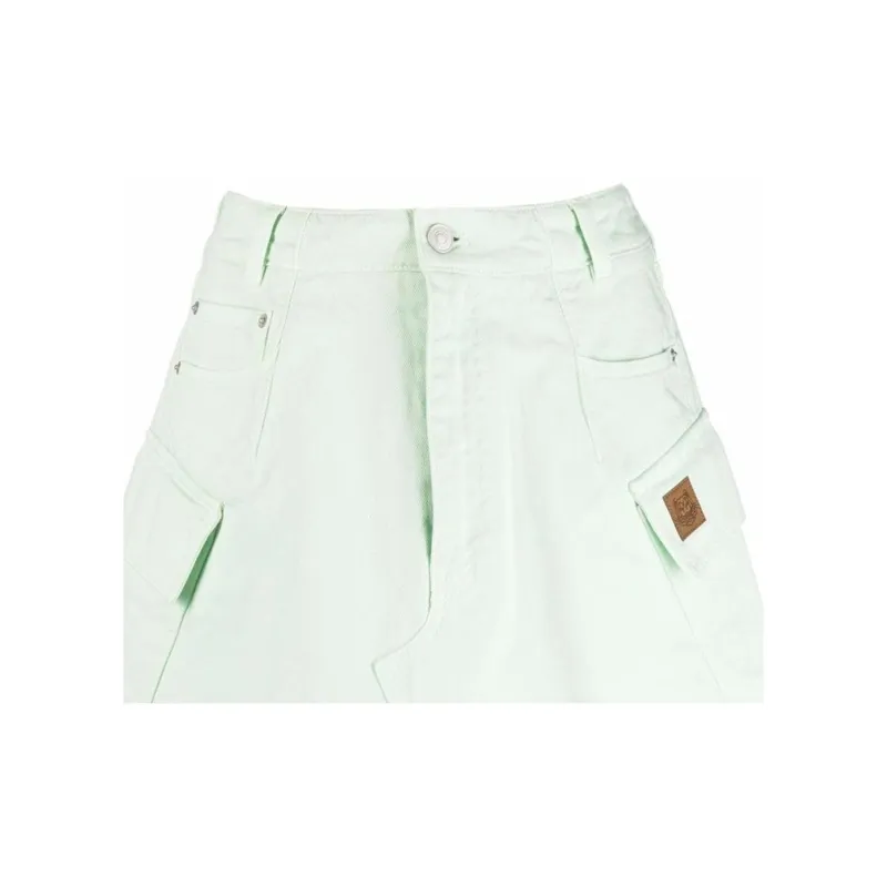 KENZO Casual Short Skirts Women's Green-4