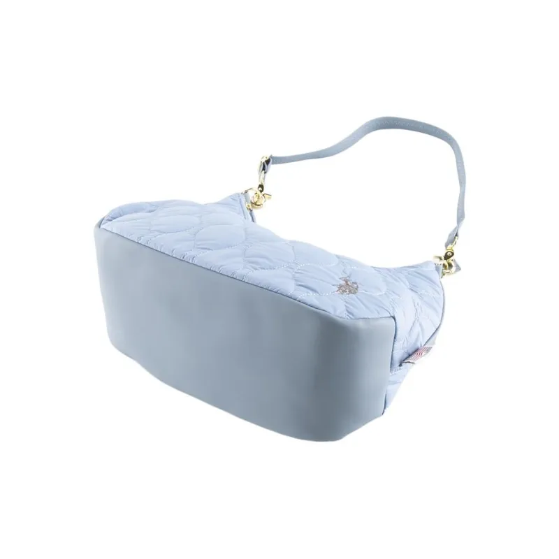 U.S. POLO ASSN. Nylon Shoulder Bag Large Size Women's Blue-5