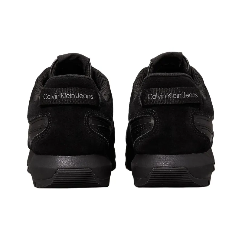 CKJ CALVIN KLEIN JEANS Low Top Casual Shoes Men's Black-4