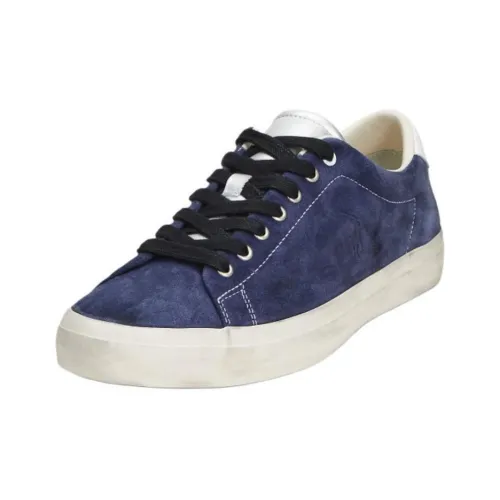 Polo Ralph Lauren Longwood Low-Top Skateboard Shoes Men's Blue