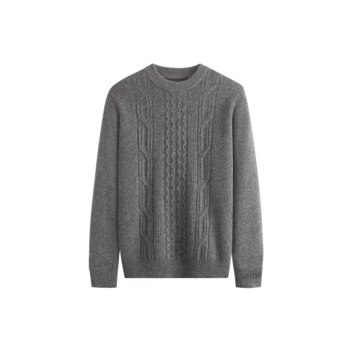 Dance With Wolves Sweater Men's Dark Heather Gray