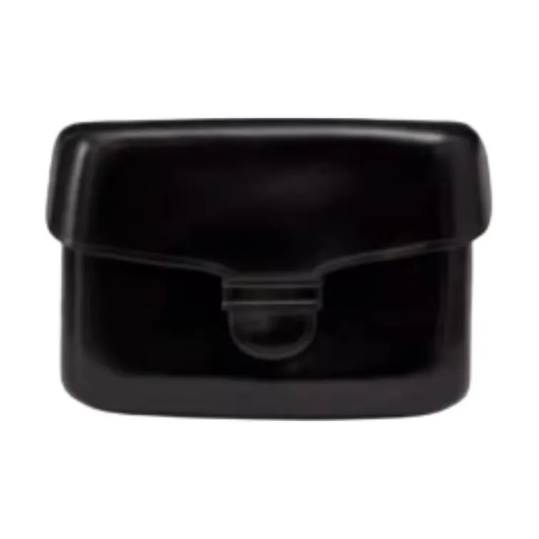 Lemaire Cow Leather Card Holder Unisex Black-0