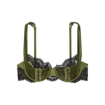 Victoria's Secret 24 Big Show Collection VERY SEXY Bra Women's Spruce Green