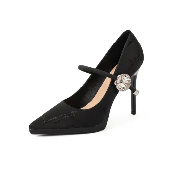 Zubumei Slim Heel High Heels 10.5CM Women's
