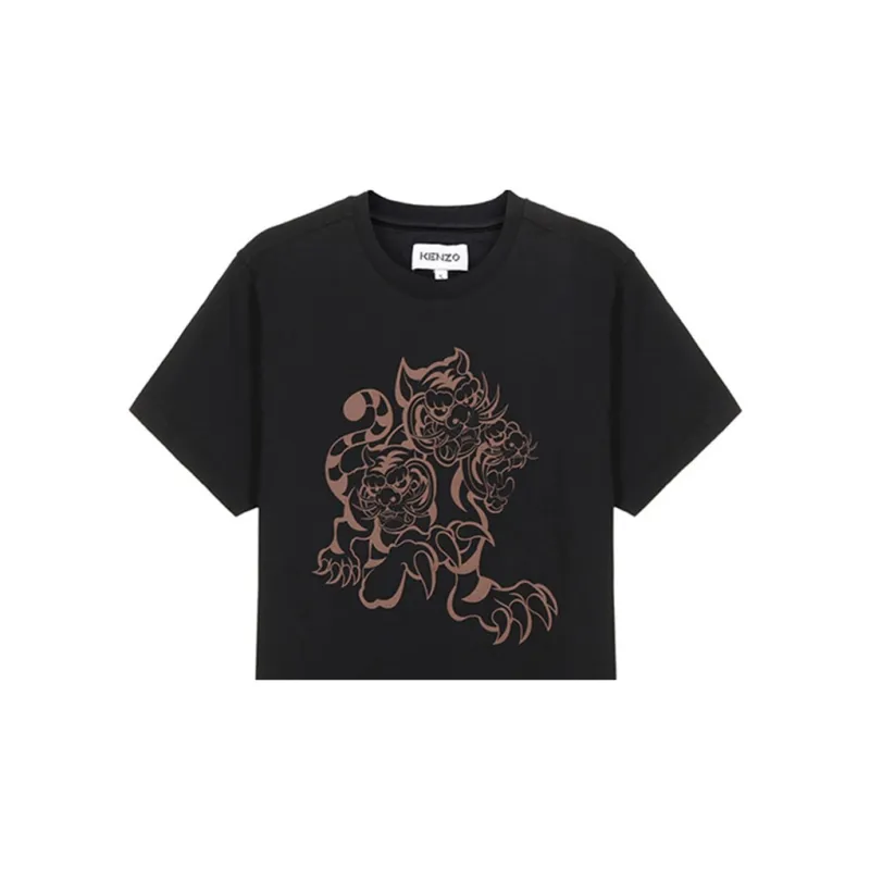 KENZO T Shirts Men Black-4