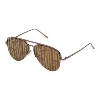 Furla Metal Aviator Sunglasses Unisex Bronze