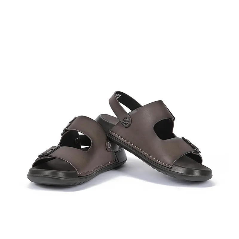 SEVEN Beach Sandals Men's Medium Gray-2