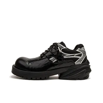 1997K Anti Slip Wear Resistant Low Top Casual Shoes Unisex Black Mamba